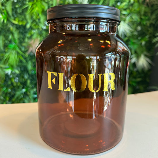 Vintage Flour Jar