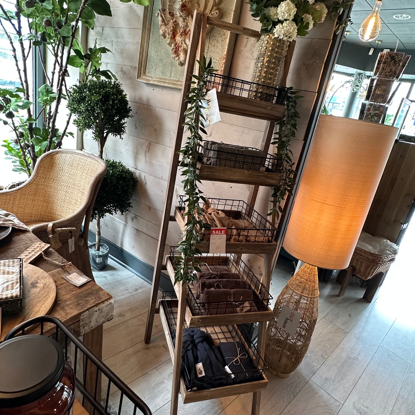 Ladder Shelving Unit