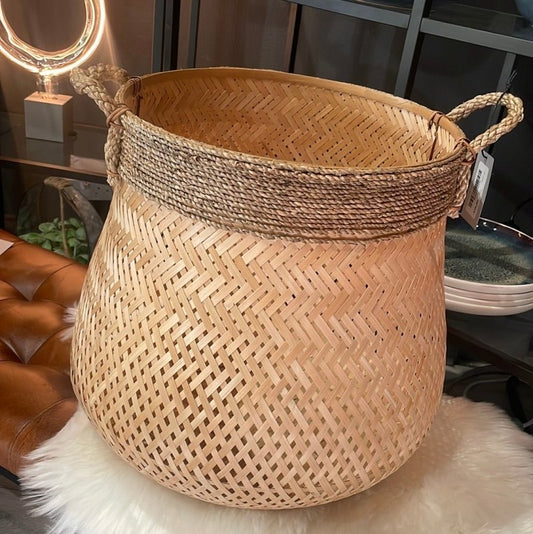 Bamboo Basket (Large) - OUThaus