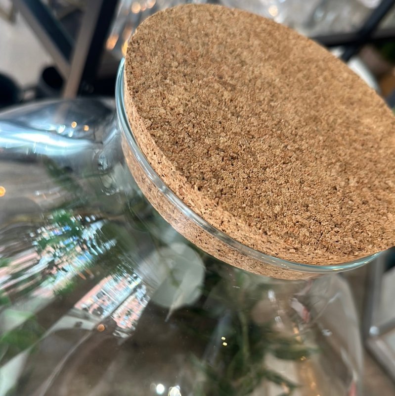 Decorative Jar with Cork - OUThaus