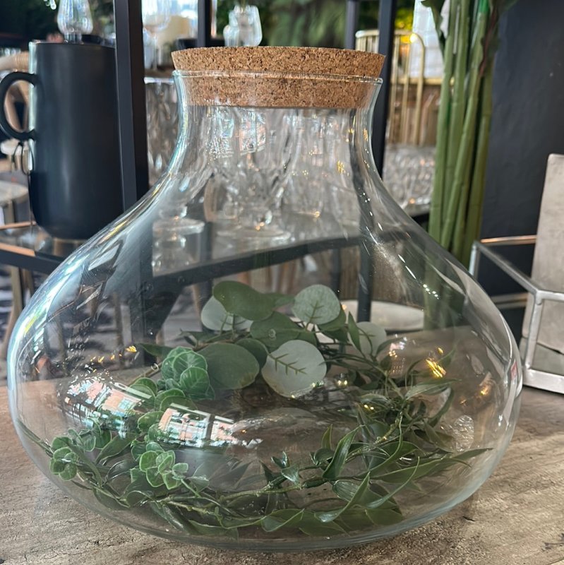 Decorative Jar with Cork - OUThaus