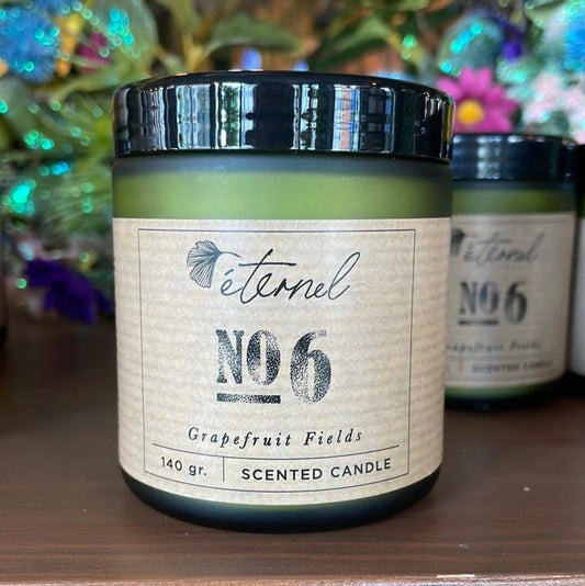 Eternal Scented Candle No.6 Grapefruit Fields - OUThaus