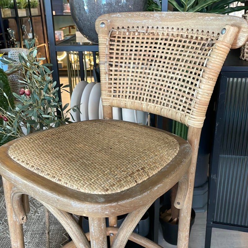 French Beechwood Barstool - OUThaus