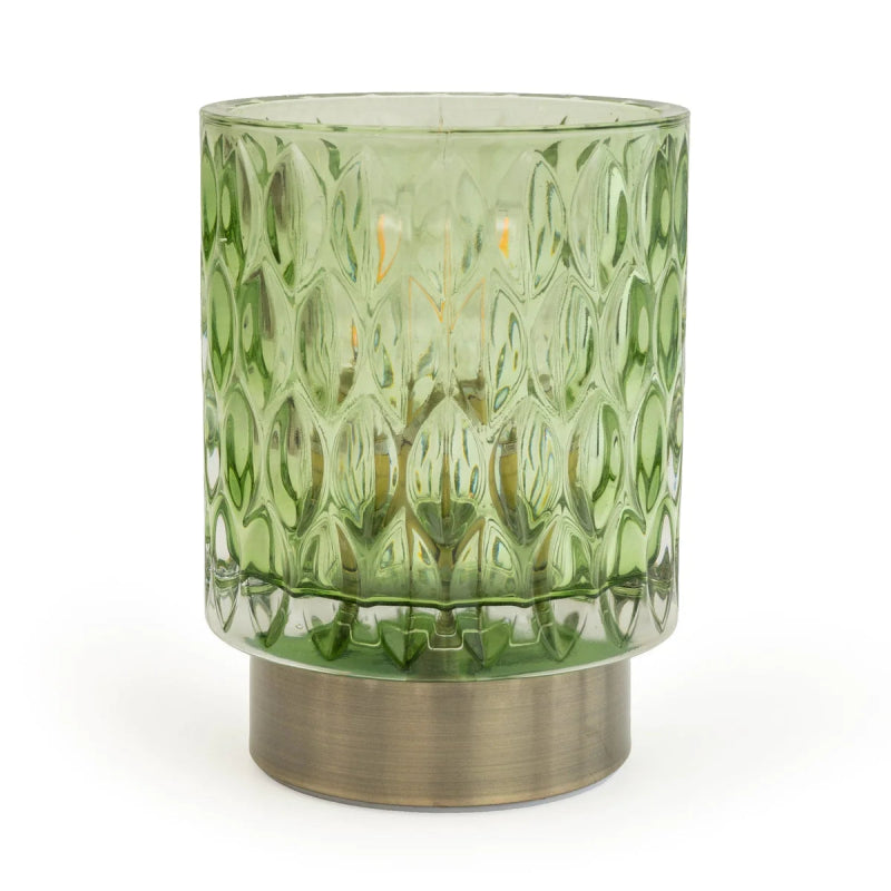 Glass LED Table Lamp (green) - OUThaus