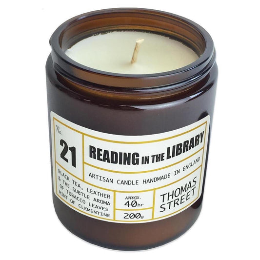 Thomas Street Candle No.21 Reading in the Library