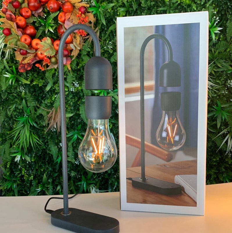 Light Bulb Lamp (Black) - OUThaus