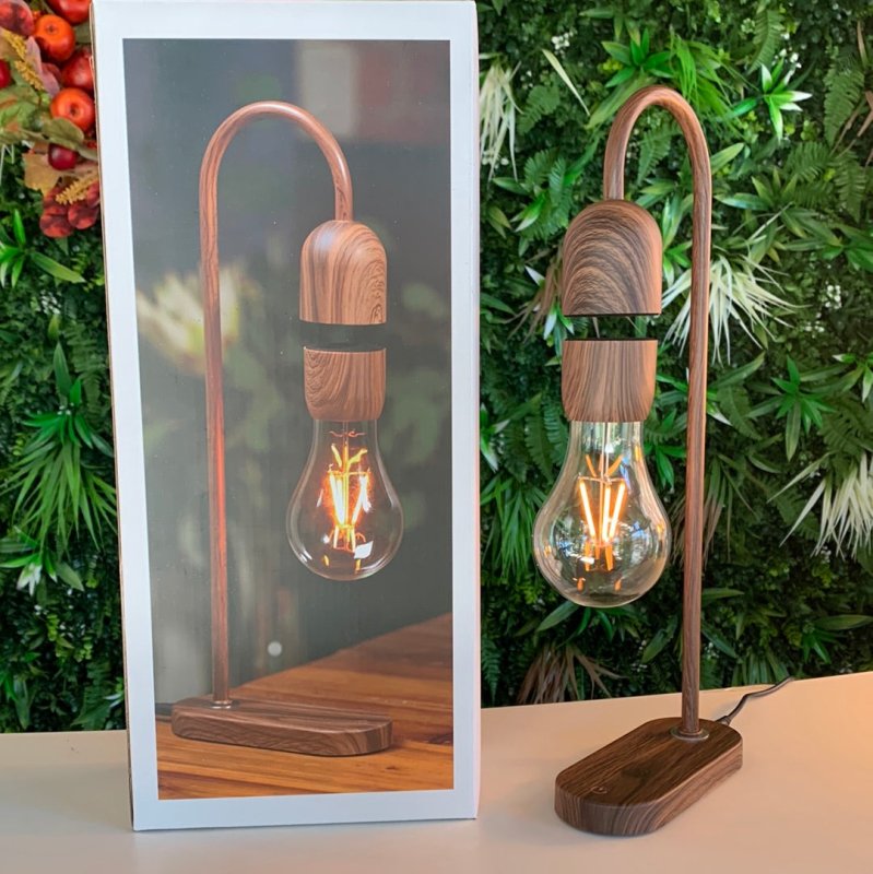 Light Bulb Lamp (Walnut) - OUThaus