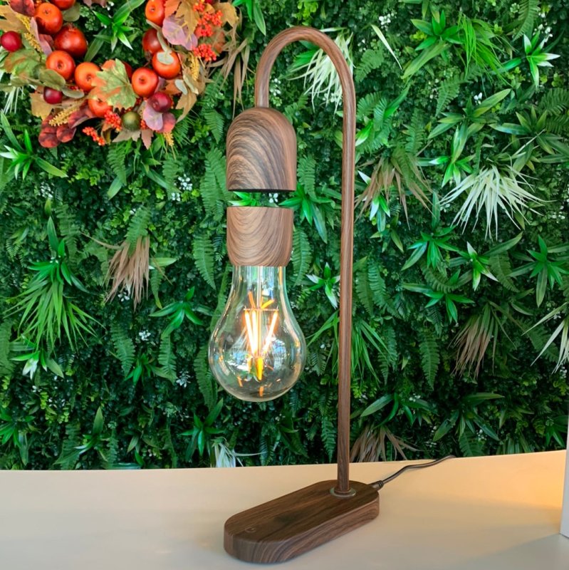 Light Bulb Lamp (Walnut) - OUThaus