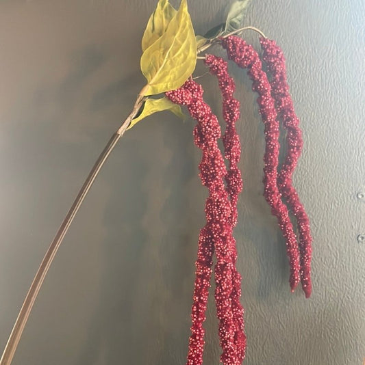 Red Amaranthus Spray - OUThaus