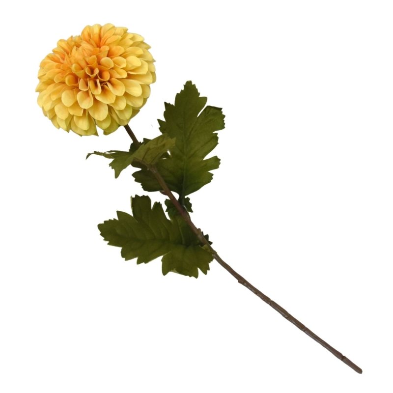 Single Dahlia Stem (Ochre) - OUThaus