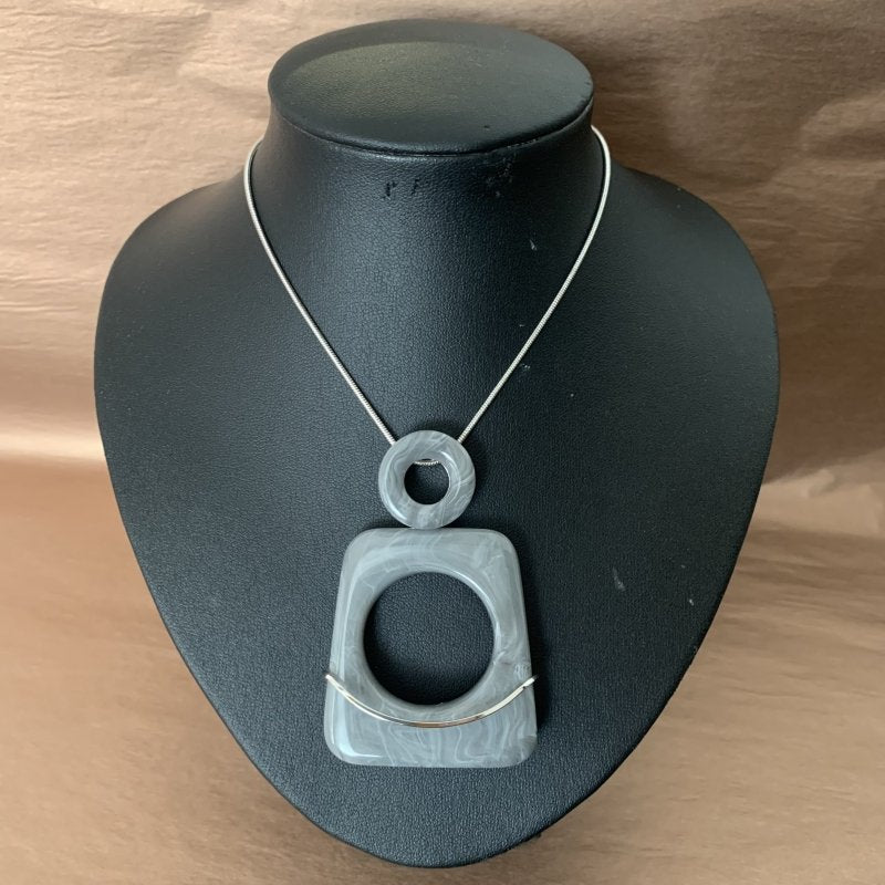 Square Open Necklace - OUThaus