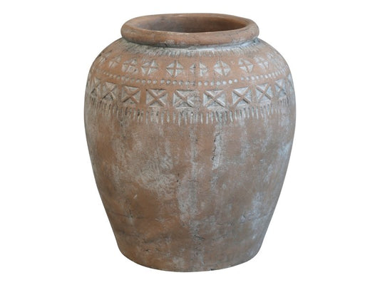 Terracotta Vase (31cm) - OUThaus