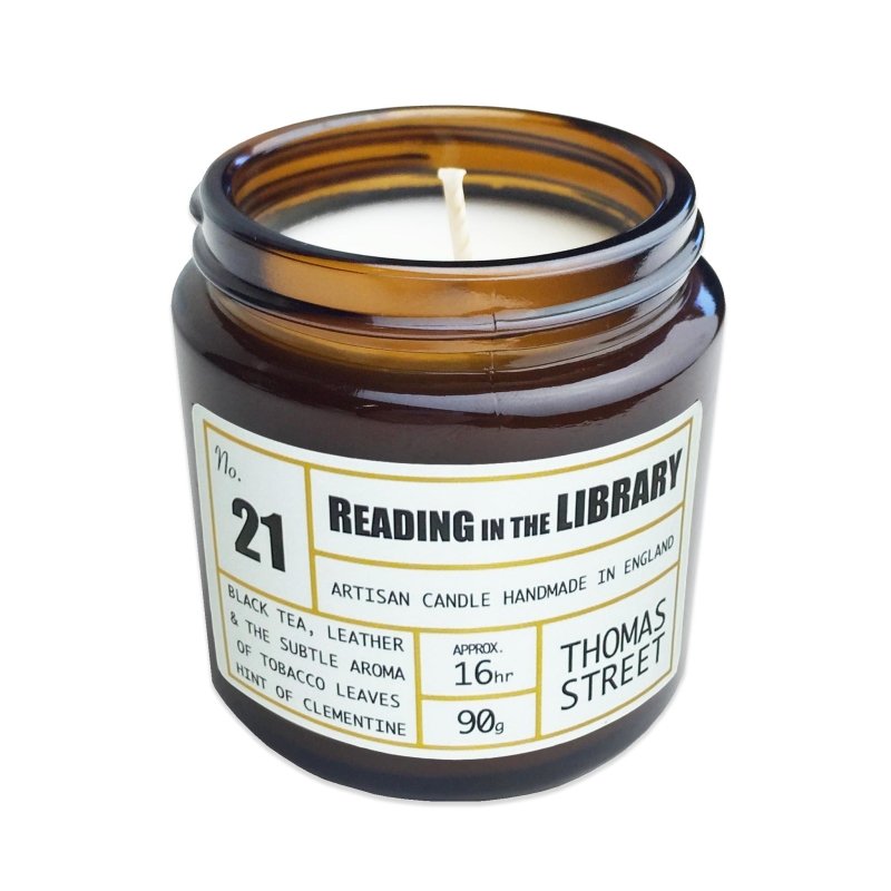 Thomas Street Candle No.21 Reading in the Library - OUThaus