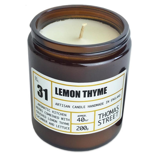 Thomas Street Candle No.31 Lemon Thyme - OUThaus