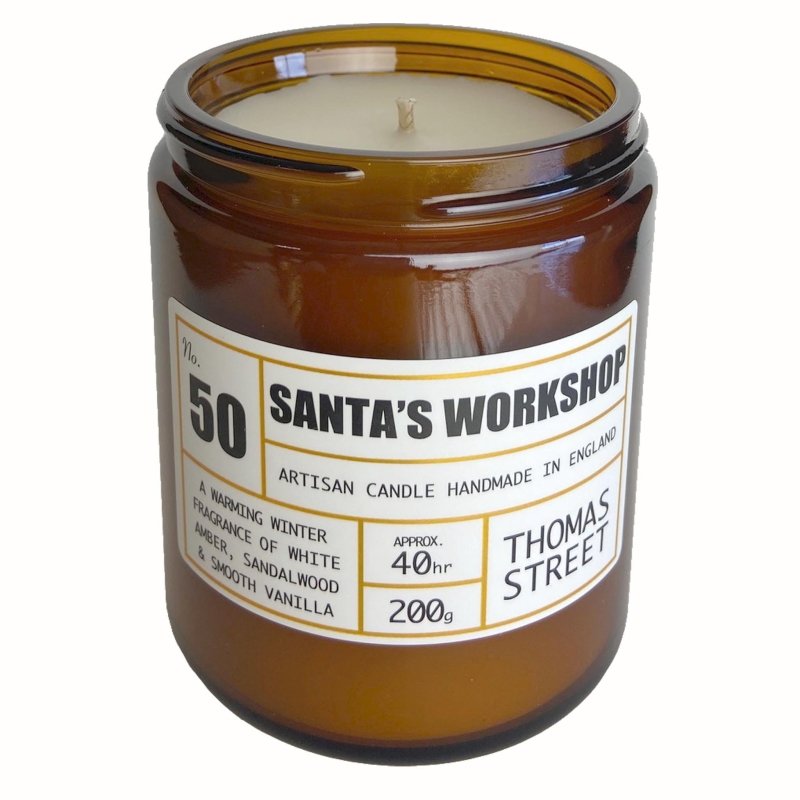 Thomas Street Candle No.50 Santa's Workshop - OUThaus