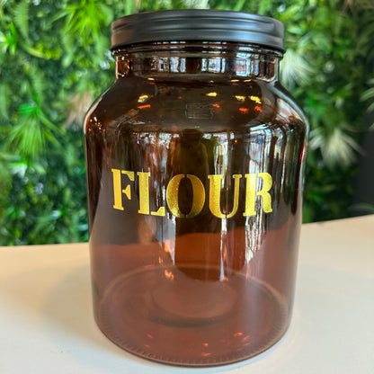 Vintage Flour Jar