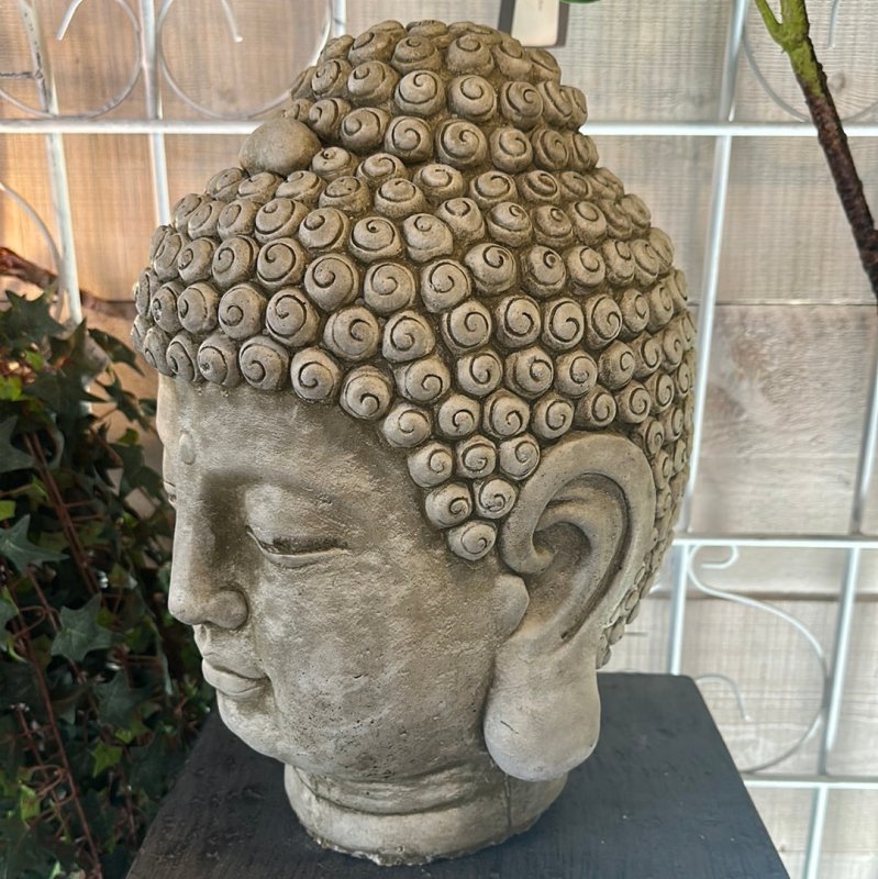 Buddha Stone Head - OUThaus