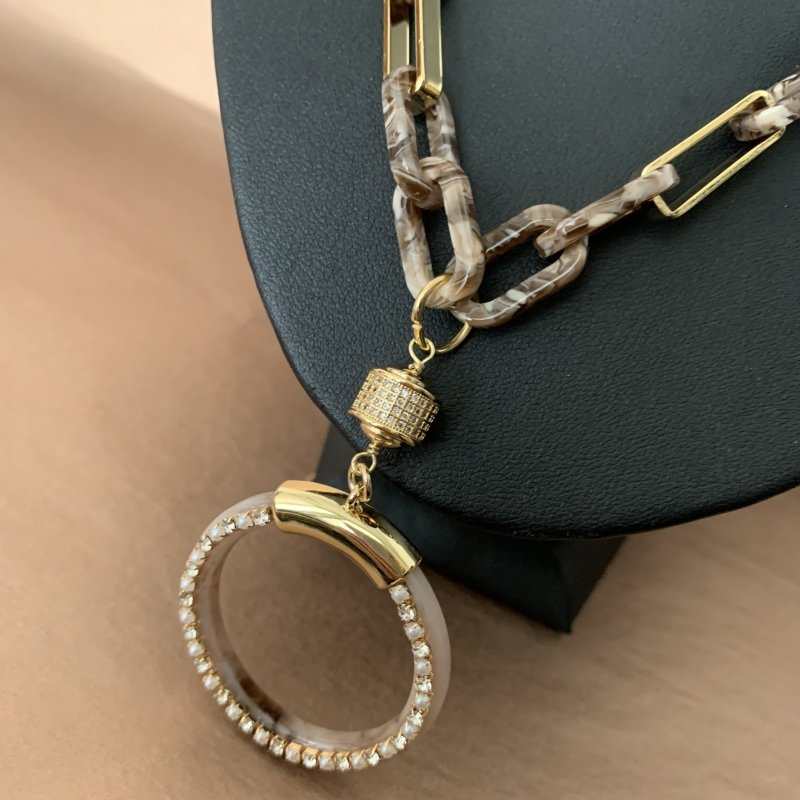 Circular Pendant Necklace - OUThaus