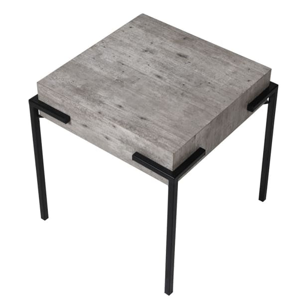 Concrete Style Side Table - OUThaus