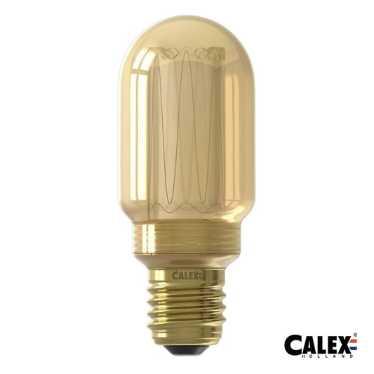 Decorative Gold Tubular Crown Bulb - OUThaus