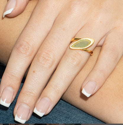 Gold Bamboo Ring - OUThaus