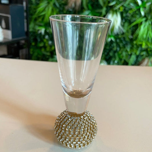 Gold Diamanté Shot Glass - OUThaus