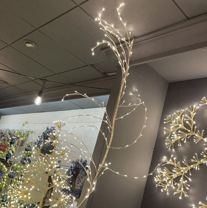 Gold Lit Branch Garland - OUThaus