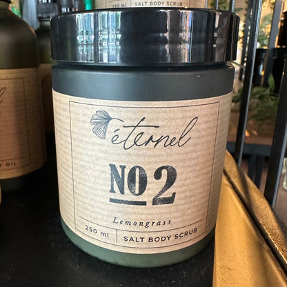 Éternel No.2 Lemongrass Salt Body Scrub