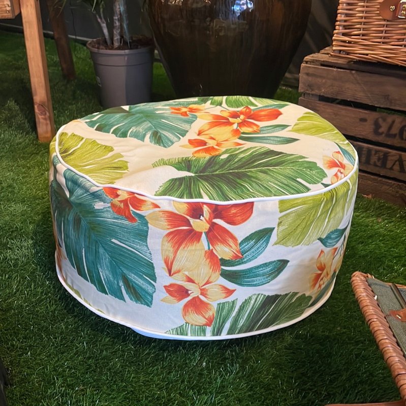 Inflatable Ottoman - Tropical - OUThaus