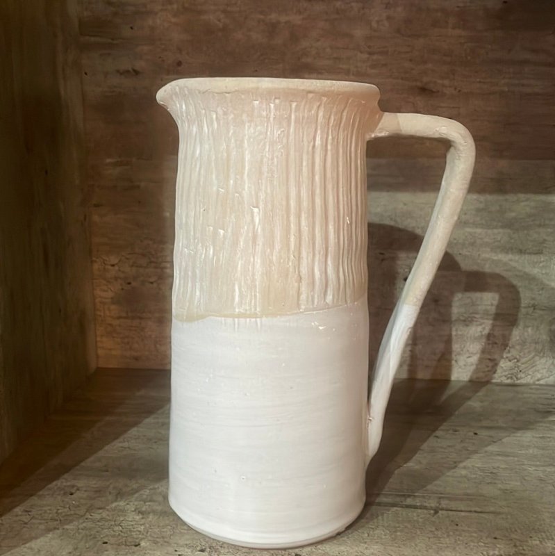 Matt White Jug (Large) - OUThaus