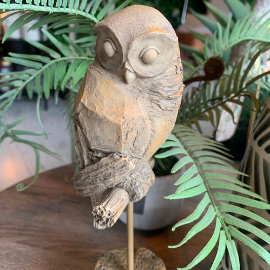 Owl On Stand - OUThaus