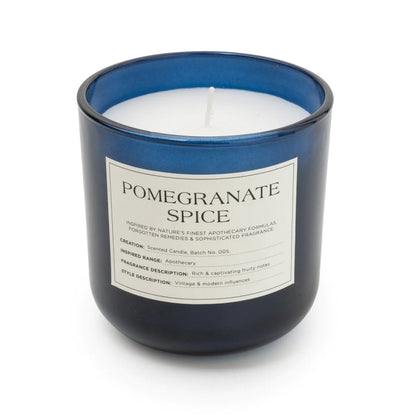 Pomegranate Spice Glass Candle - OUThaus