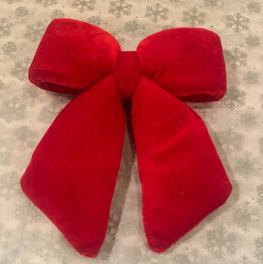 Red Velvet Bow (Small) - OUThaus