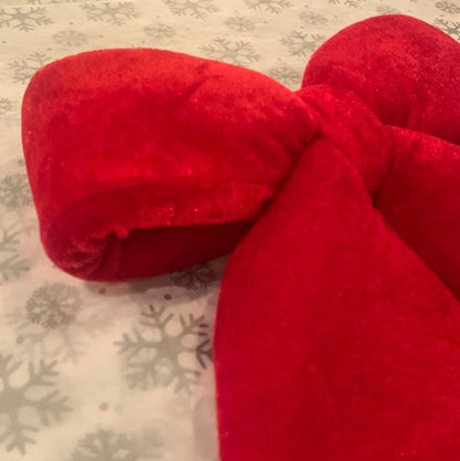 Red Velvet Bow (Small) - OUThaus