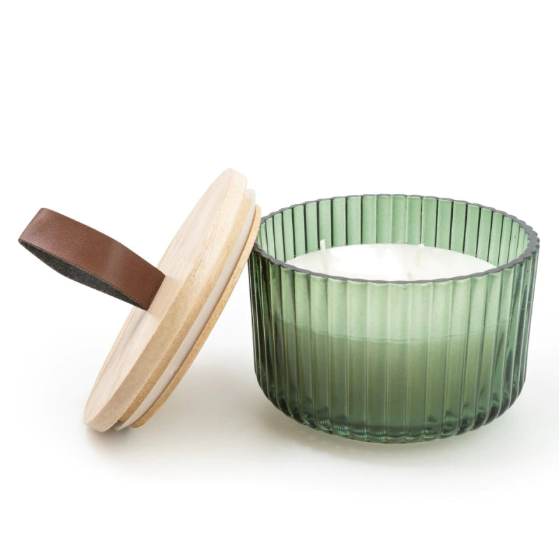 Sicilian Basil & Wild Lemon Glass Candle - OUThaus