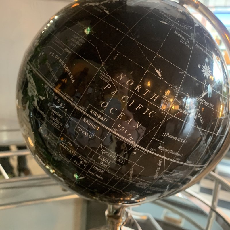 Silver/Black Globe - OUThaus