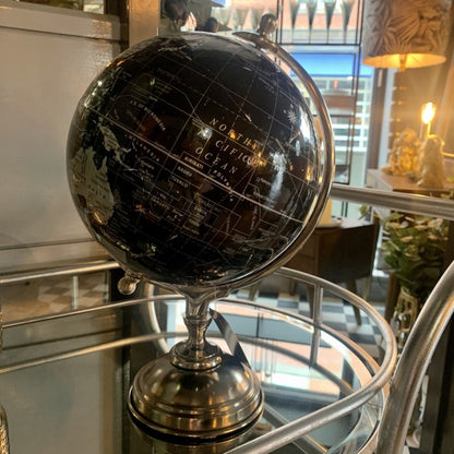 Silver/Black Globe - OUThaus