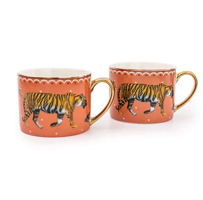 Tiger Bone China Mug - OUThaus