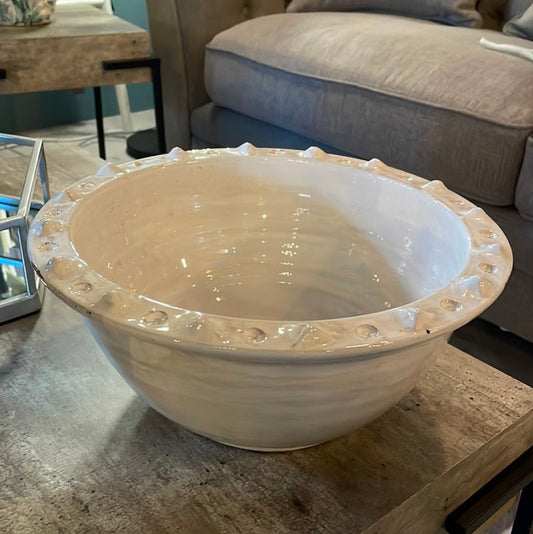 White Ceramic Bowl - OUThaus