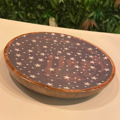 Wooden Stars Platter (M) - OUThaus