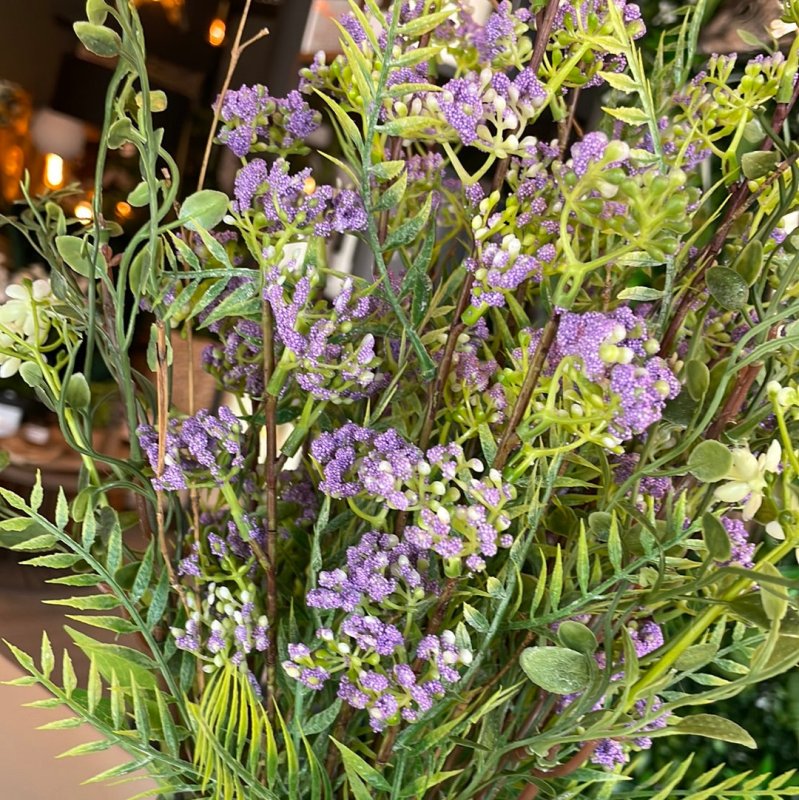 Zinc Potted Berry Fern - OUThaus